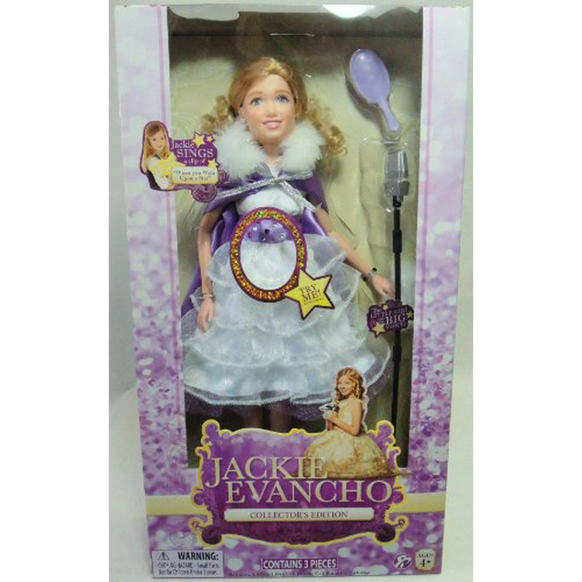 Jackie Evancho 14 inch Singing Collector Doll When You Wish Upon a Star by Crojack 